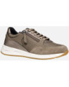 Geox, d36nqb, blucher con cremallera taupe
