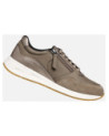 Geox, d36nqb, blucher con cremallera taupe