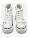 Mustang kids, 81194, deportivo blucher bota blanca