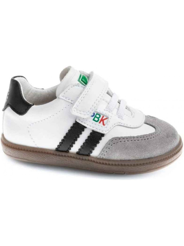 Pablosky, 046701, deportivo velcro blanco-negro