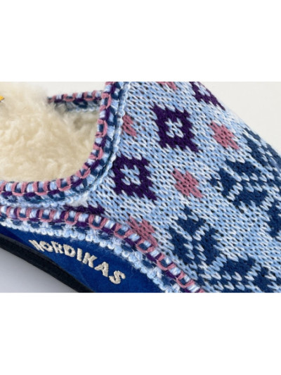 Nordikas, 1502, chinela de casa astun zafiro