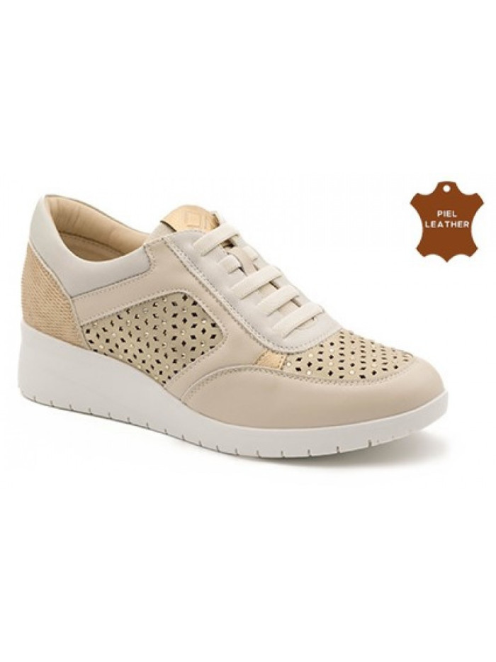 Elena bloom, 25m412, zapato elasticos platino