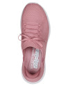 Skechers, slip ins ultra flex 3.0, deportiva elasticos rosa