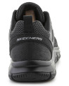 Skechers, track broader, deportivo blucher negro