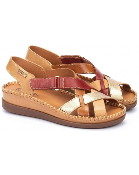 Pikolinos, cadaques, sandalia almond