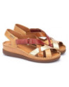 Pikolinos, cadaques, sandalia almond