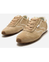 Deportivo beige de mujer con bordados