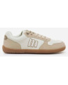 Deportivo Modelo free Aria barefoot de MTNG beige y blanco