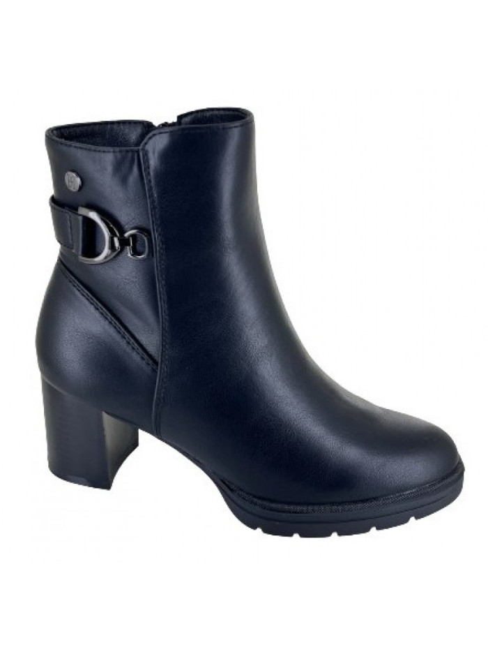 Gonvi, 23252, botin cremallera negro de mujer