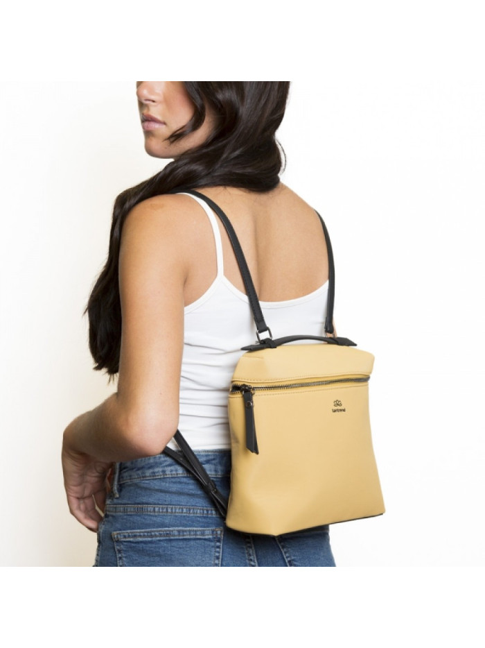 Tantrend,04703560,bolso mochila color amarillo